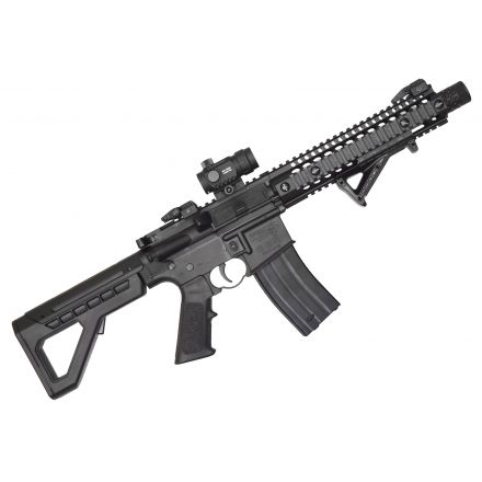 Пневматическая винтовка Crosman DPMS SBR Full Auto (M16, 3 Дж, коллиматор)